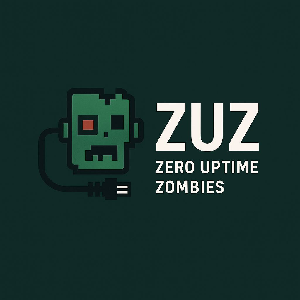 Zero Uptime Zombies Logo